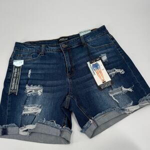 NWT En jean Mid rise Distressed 1 X Shorts